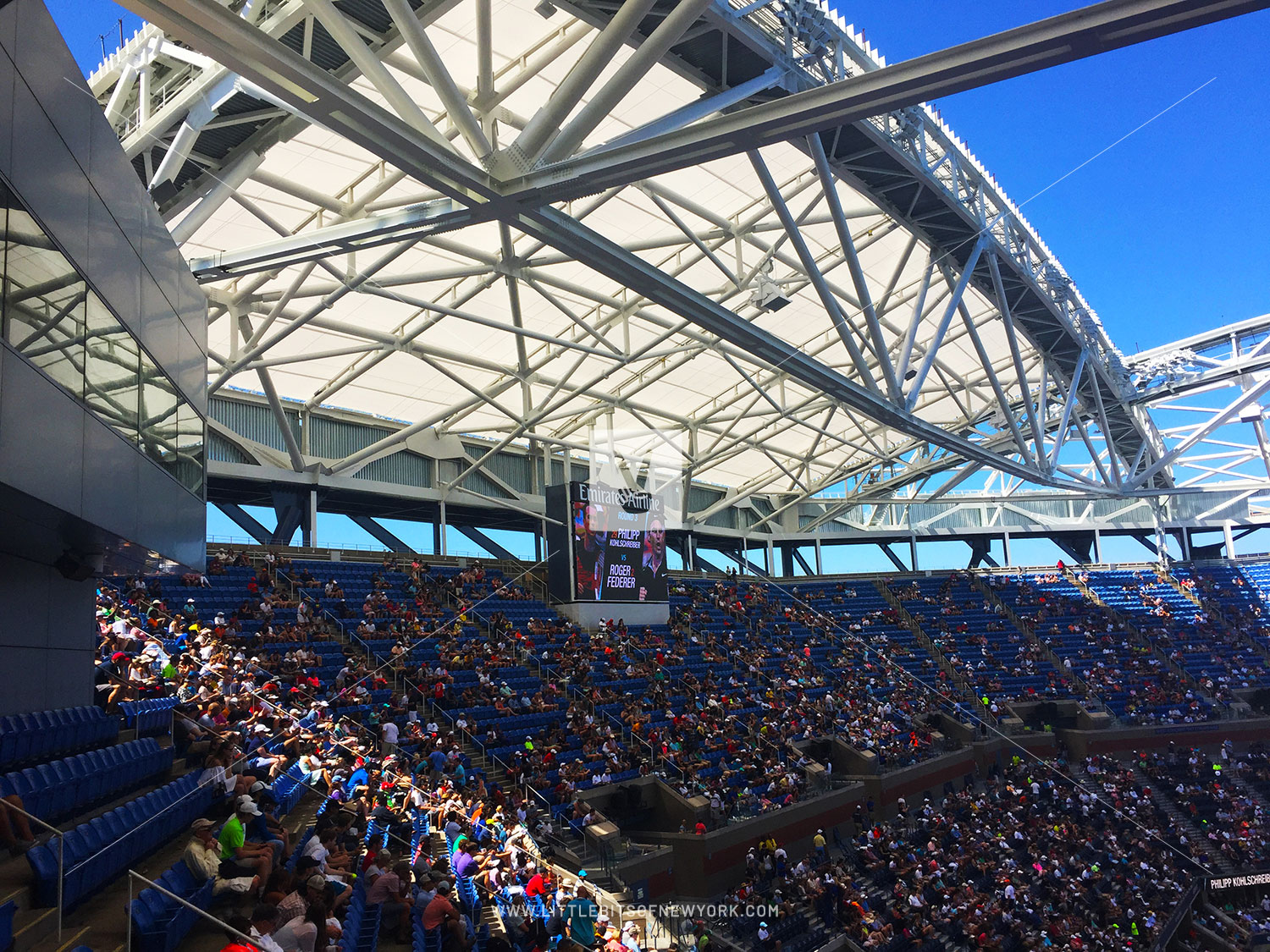 Arthur Ashe Stadium @ the US Open