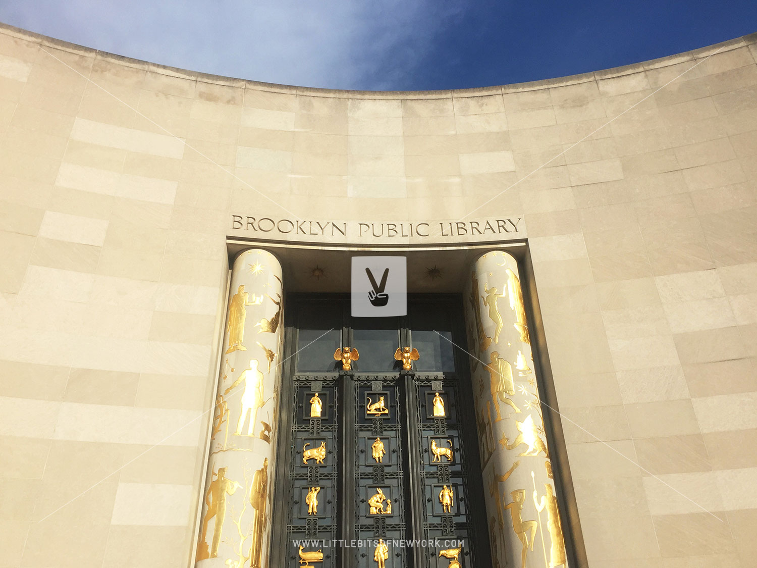 Brooklyn Public Library Entrance