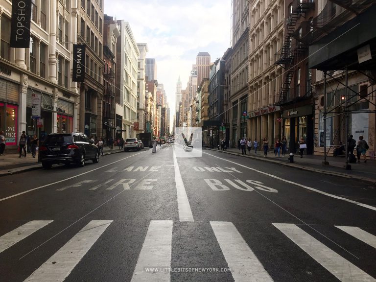 Looking South on Broadway in Soho
