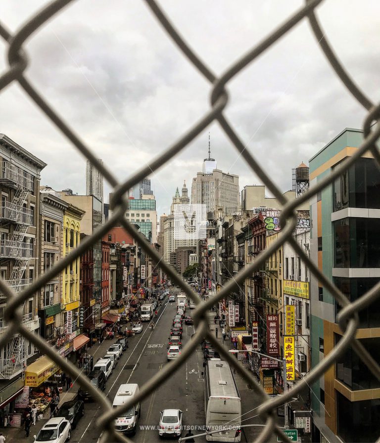 East Broadway from the Manhattan Bridge
