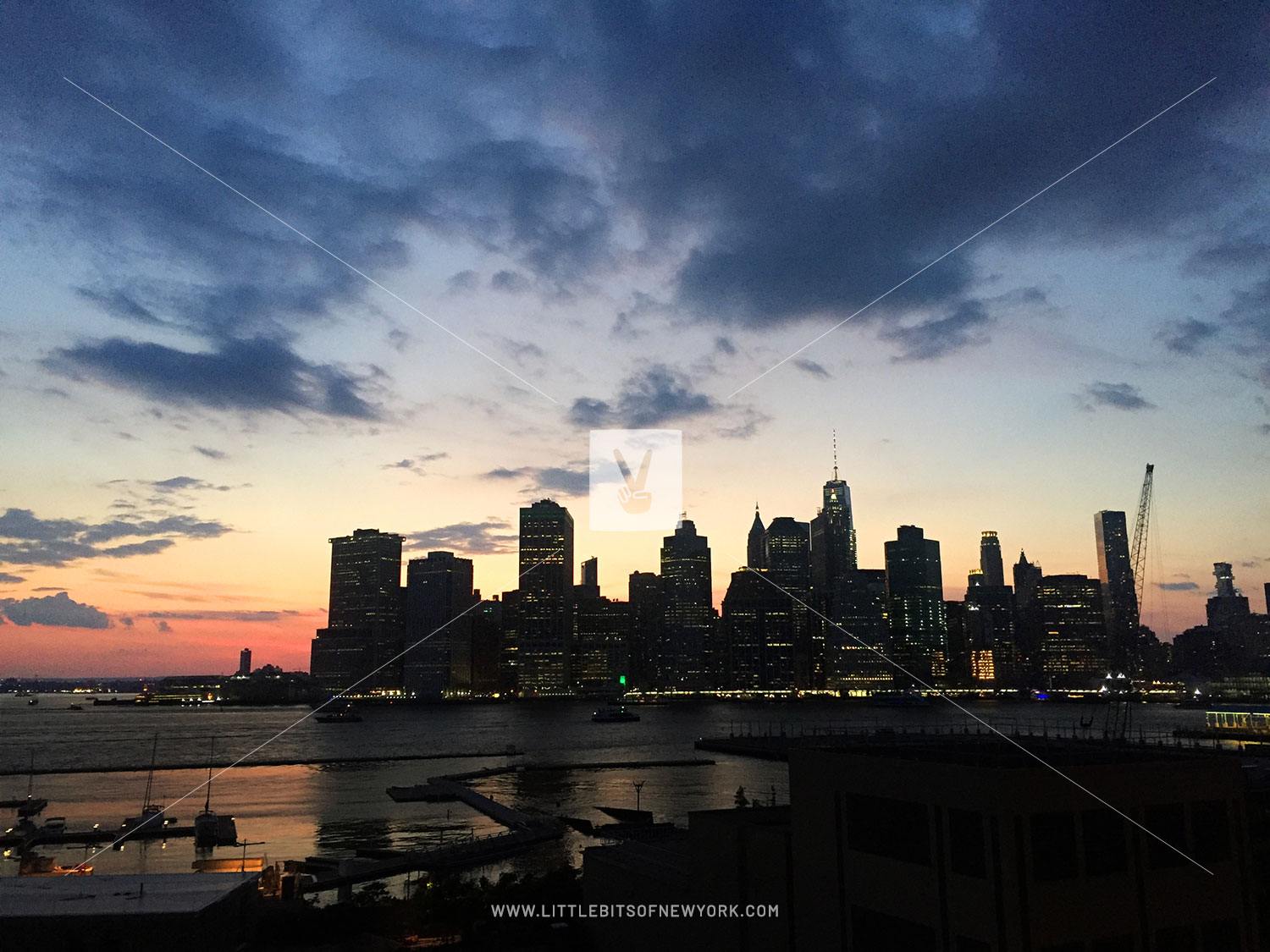 Manhattan from the Brooklyn Promenade
