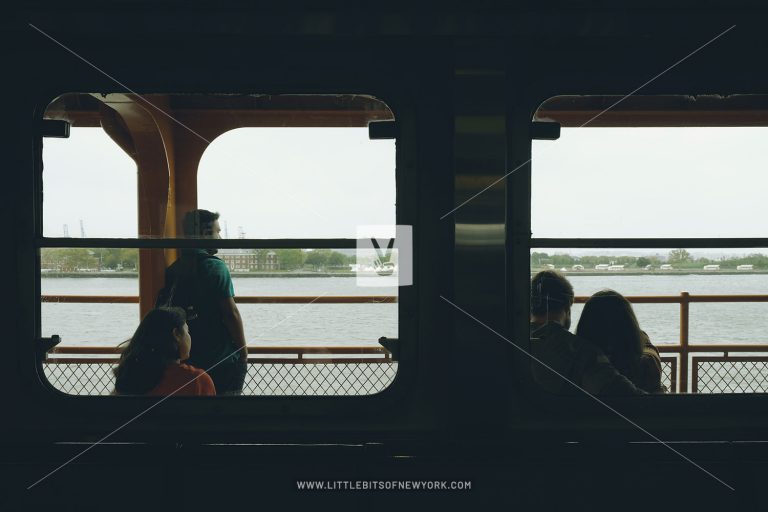 Couples on the Staten Island Ferry